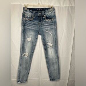 Miss Me Mid-Rise Ankle Skinny Jeans